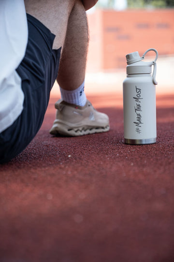 MTM Shaker Weiß beim Sport