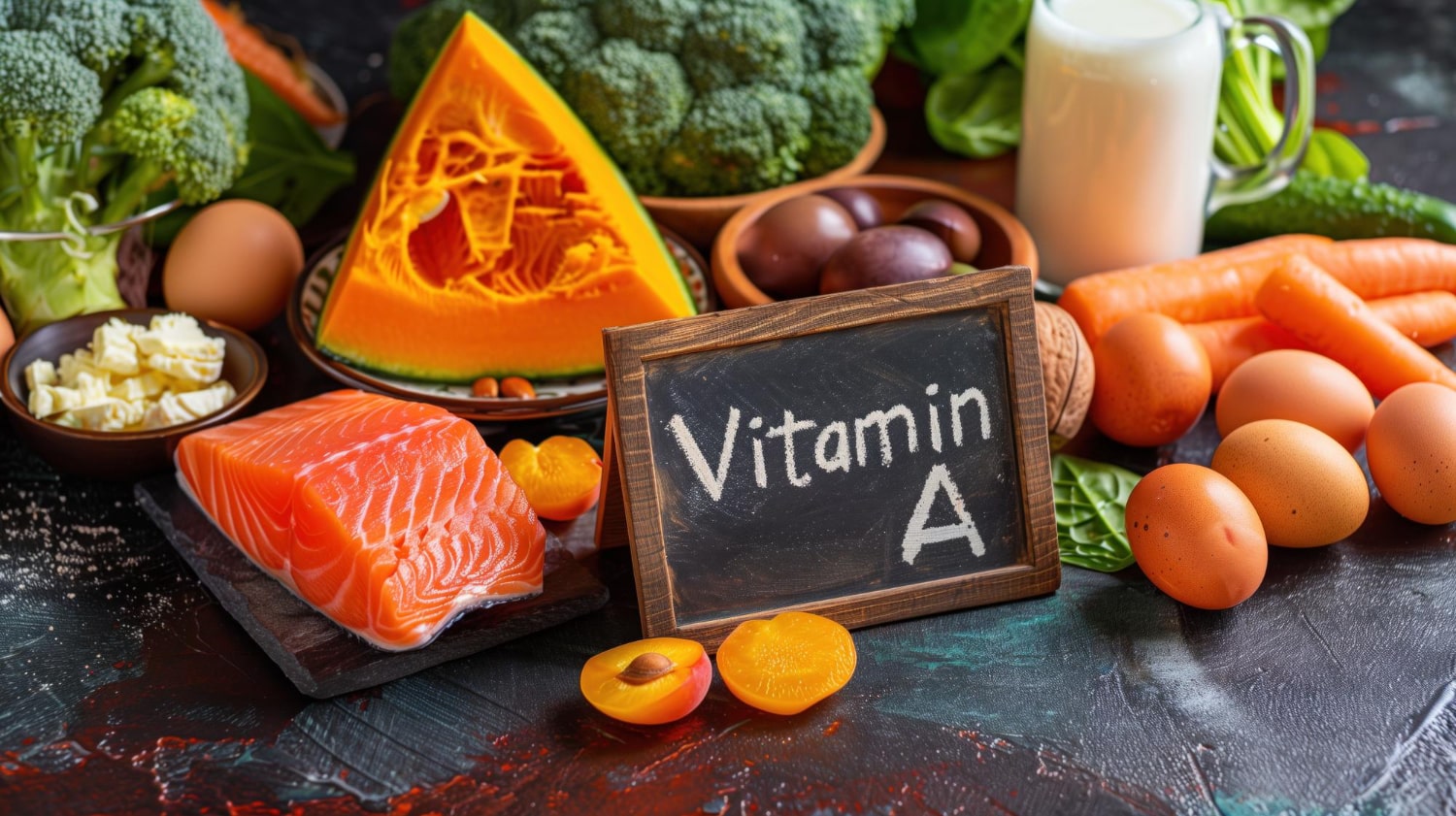 Lebensmittel reich an Vitamin A