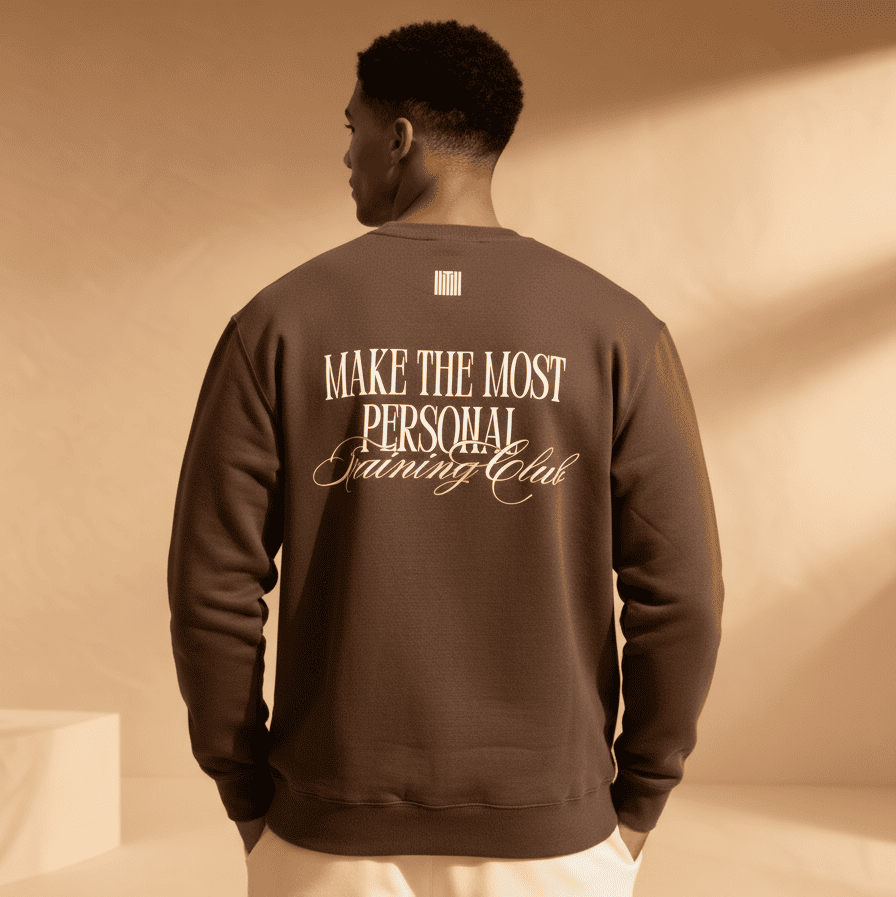 Sweater - Personal Training Club - Braun