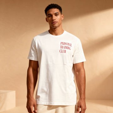 T-Shirt - Personal Training Club - Weiß