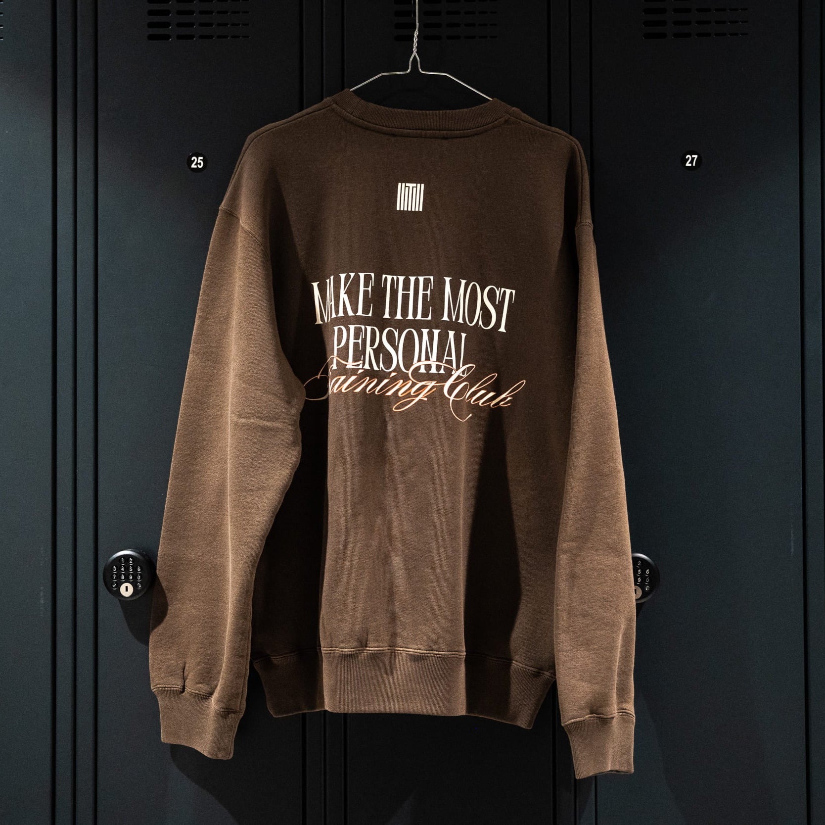 Sweater - Personal Training Club - Braun