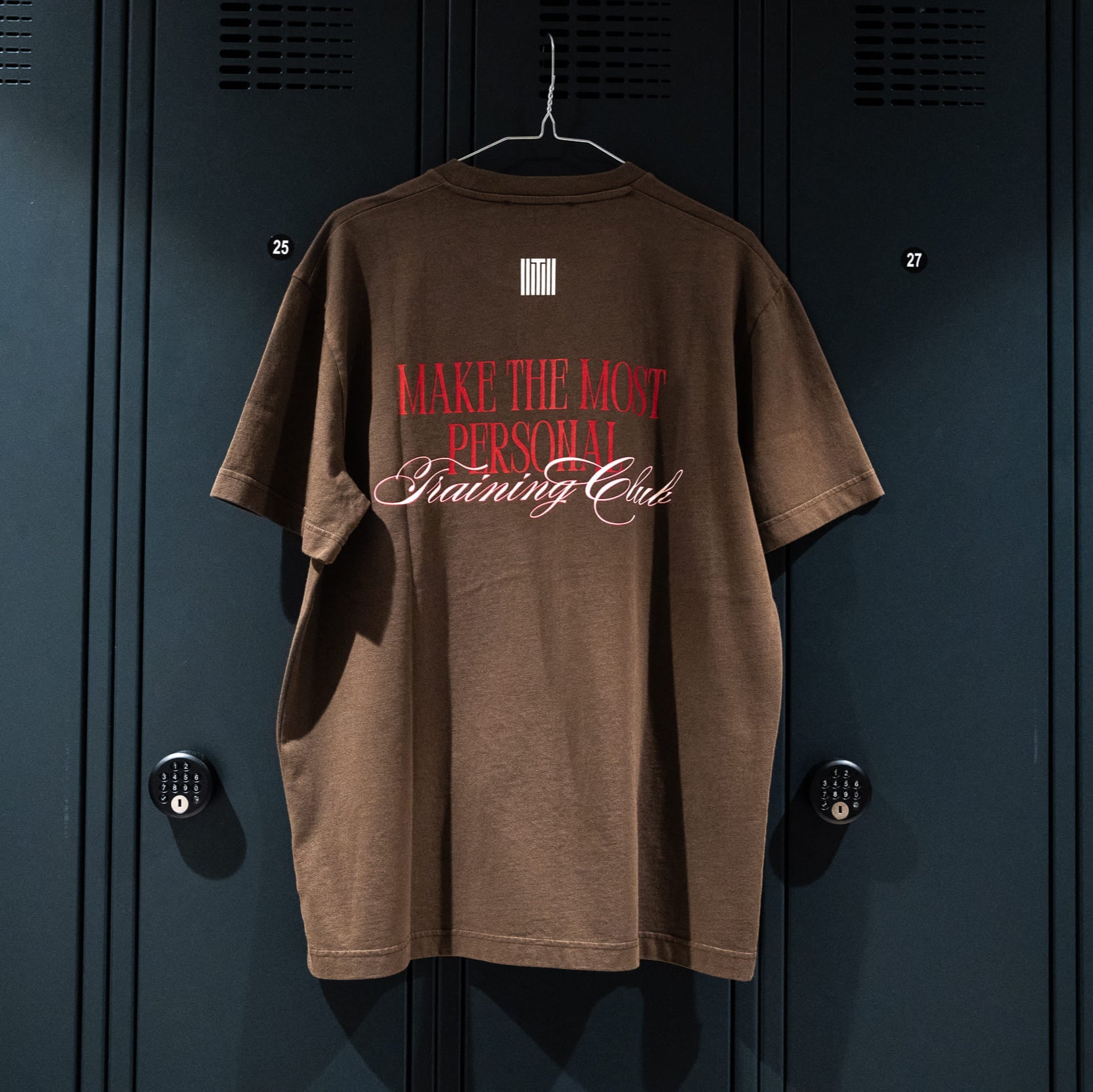 T-Shirt - Personal Training Club - Braun